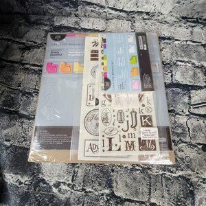 Creative Memories 12X12 SIMPLY BEAUIFUL POWER PALETTE Paper Stickers 644490